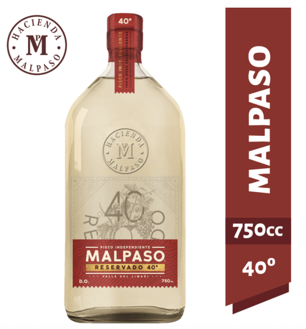 Pisco Mal Paso 40° 750 cc